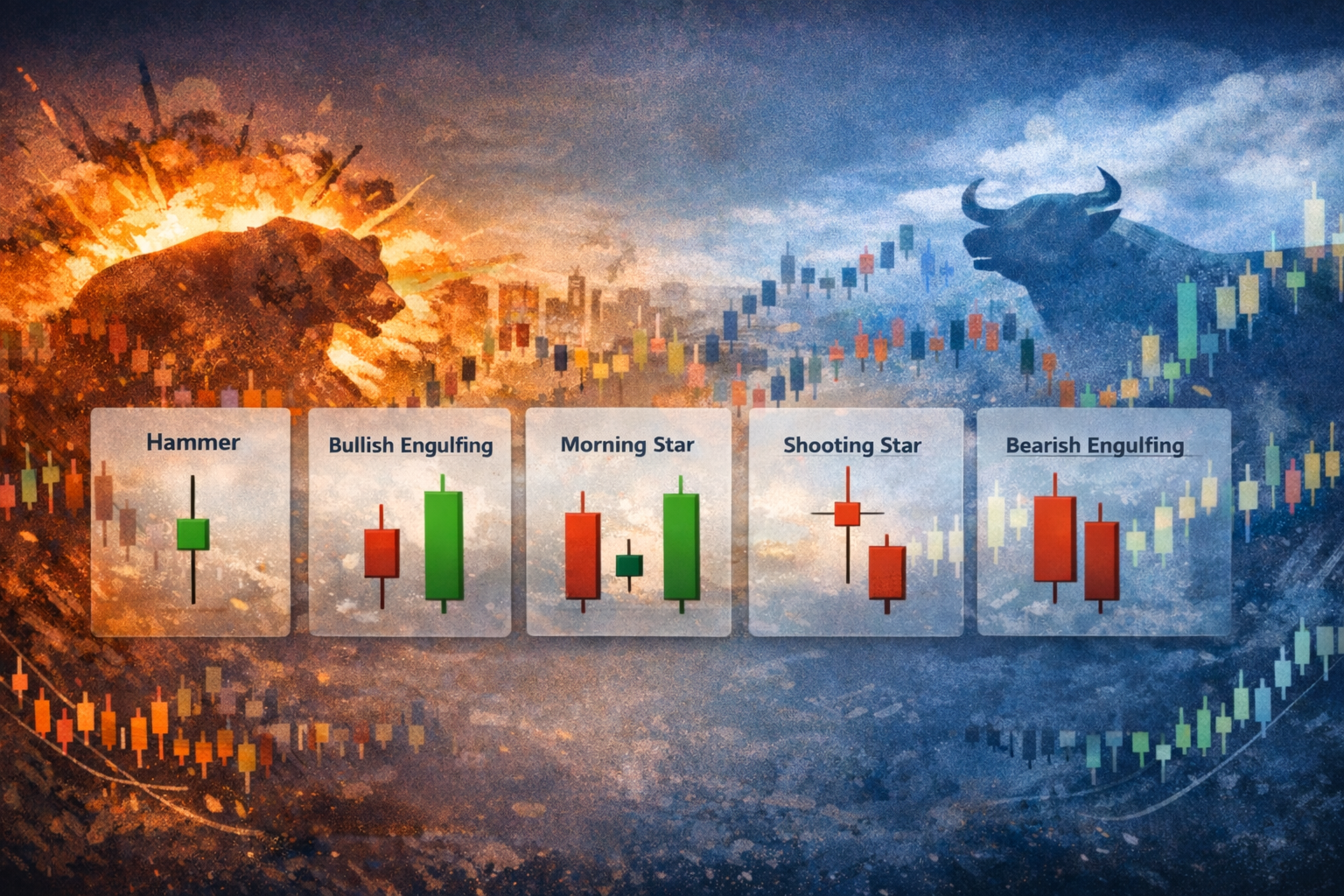 5 แท่งเทียนกลับตัวต้องรู้ เจอวิกฤติโลกก็ลงทุนได้!