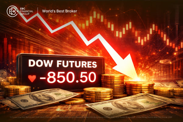 Dow Futures despencam após forte volatilidade