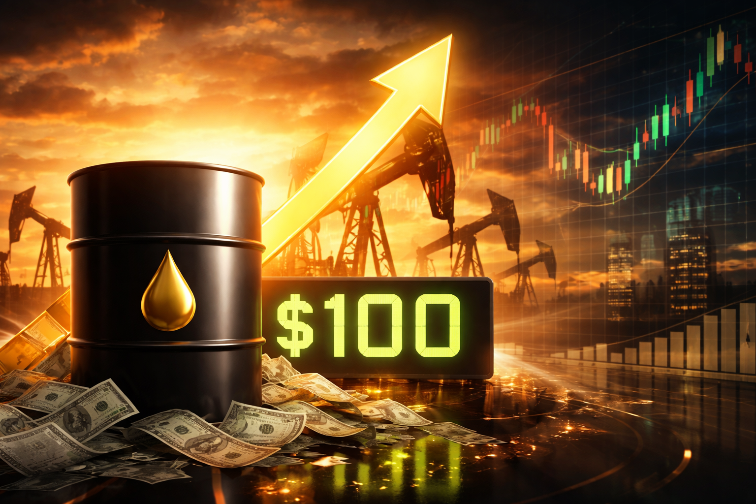 ราคาน้ำมันวันนี้ทะลุ $100 กระทบเศรษฐกิจโลกรุนแรงแค่ไหน?