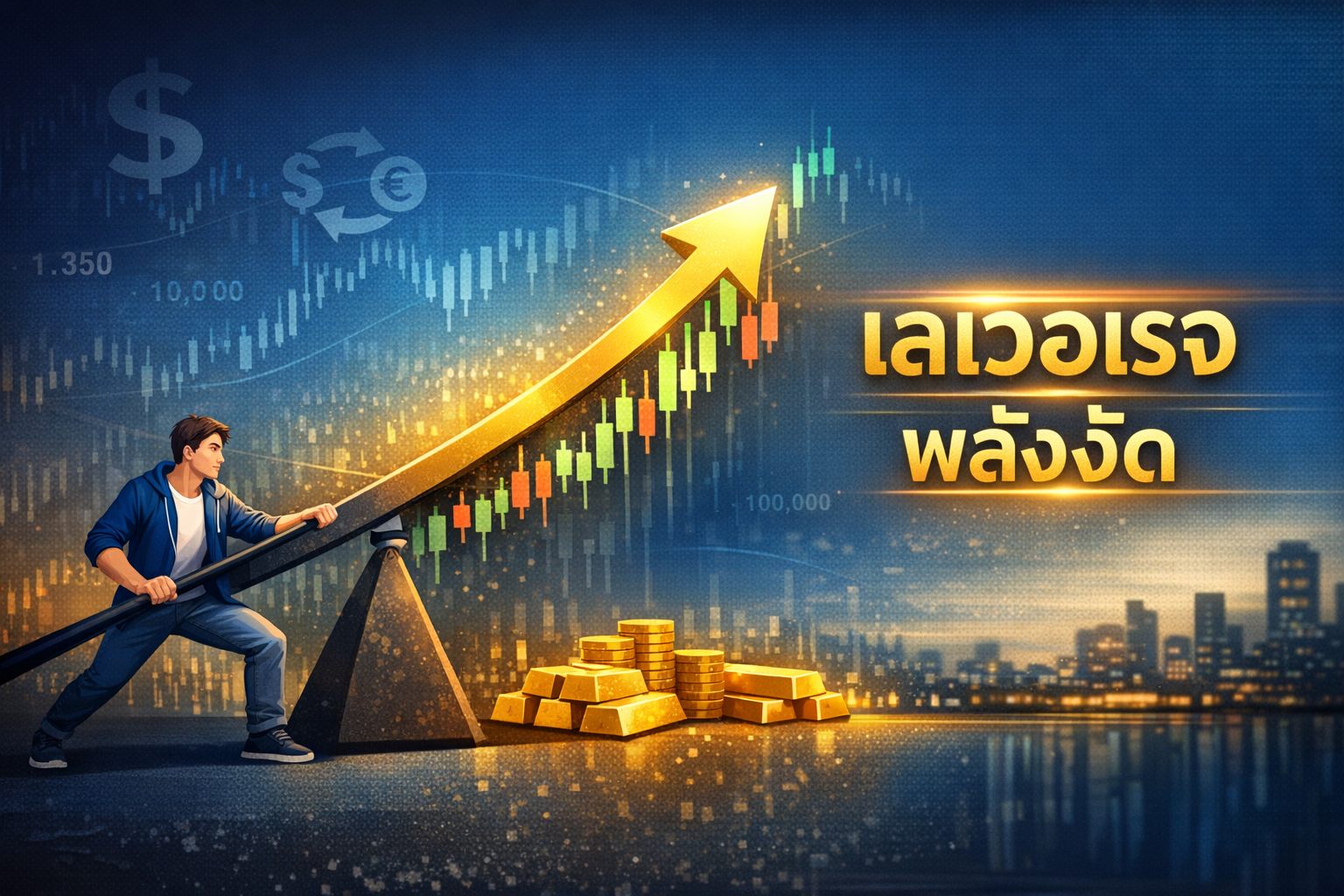 เลเวอเรจ สำหรับมือใหม่ : 5 เคล็ดลับงัดเทรดให้พอร์ตโตแบบยั่งยืน