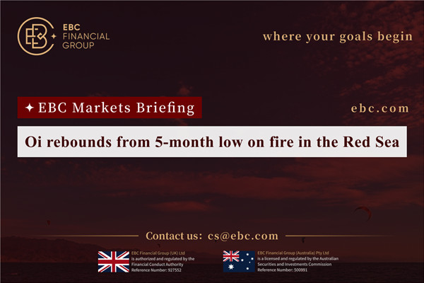 Oi rebounds from 5-month low on fire in the Red Sea