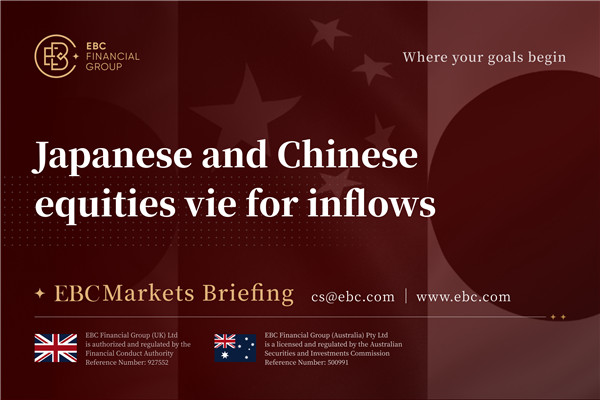 Japanese and Chinese equities vie for inflows