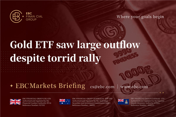Gold ETF มีการไหลออกจำนวนมากแม้จะมีการฟื้นตัวอย่างร้อนระอุ