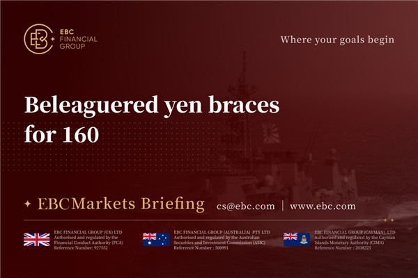 เยนที่รั้งรออยู่ที่ 160