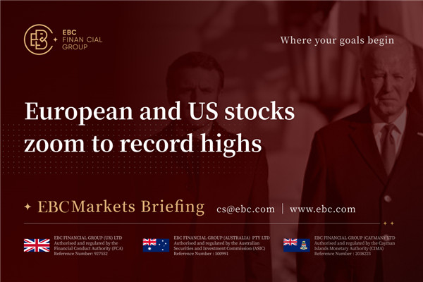 European and US Stocks Soar to Record Highs