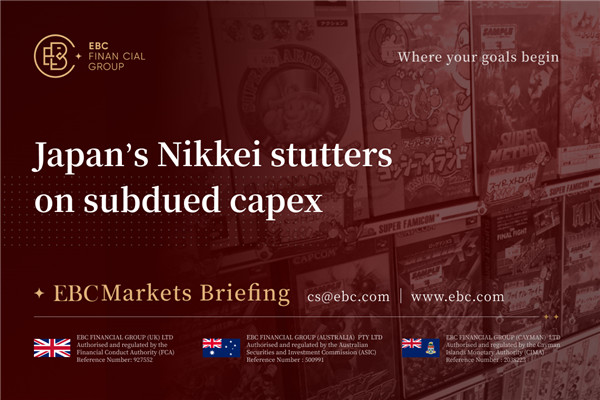 Nikkei 225 Falters Amid Subdued Capex Trends