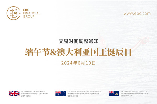 端午节和澳大利亚国王诞辰日交易时间调整通知