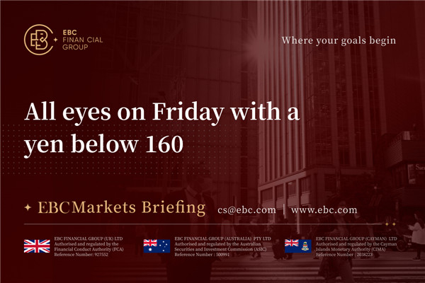 ทุกสายตาวันศุกร์ด้วยค่าเยนต่ำกว่า 160