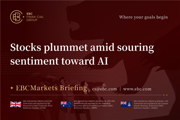 Stocks Plummet Amid Souring Sentiment Toward AI