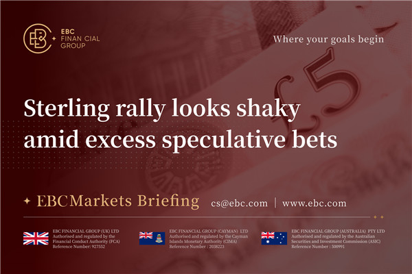 ​การแรลลี่ของสเตอร์ลิงดูสั่นคลอนท่ามกลางการเดิมพันเก็งกำไรที่มากเกินไป