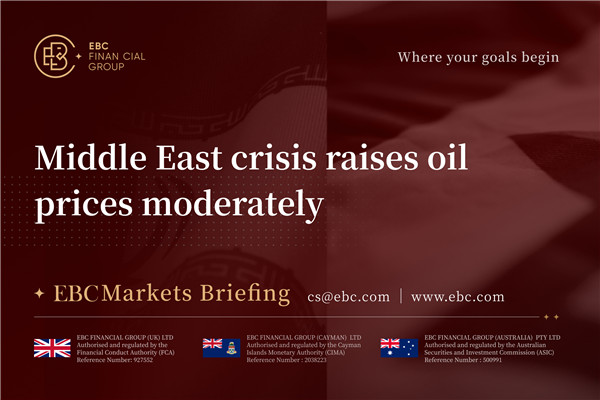 ​Middle East Crisis Raises Oil Prices Moderately