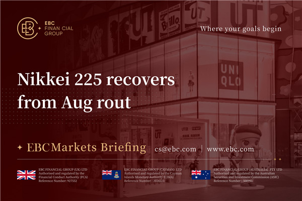 Nikkei 225 pulih dari penurunan Agustus