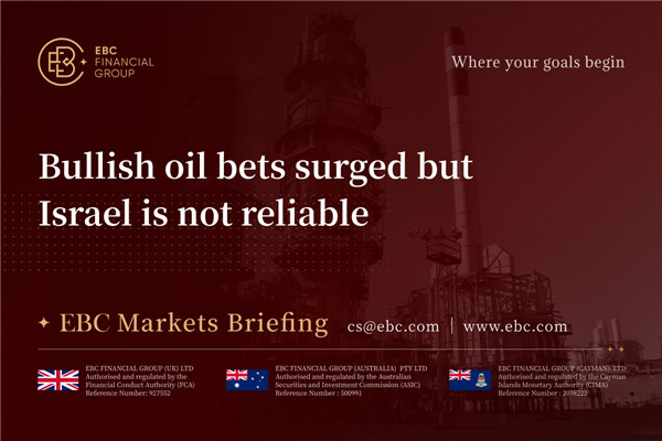 ​석유에 대한 강세 베팅이 급증했지만 이스라엘은 신뢰할 수 없습니다.