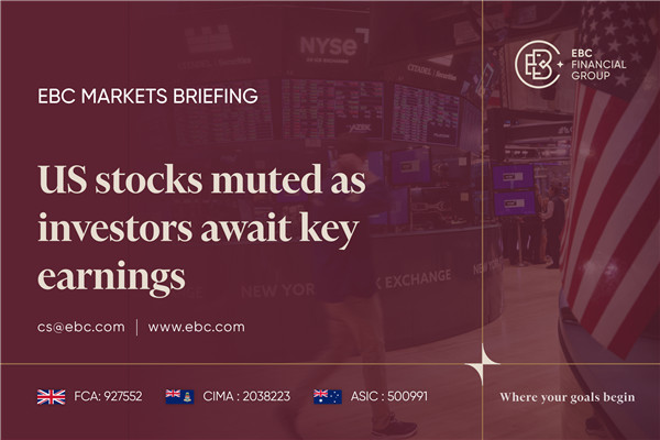 หุ้นสหรัฐปิดเงียบ นักลงทุนรอรับผลประกอบการสำคัญ