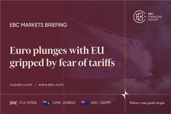 ​Euro plunges with EU gripped by fear of tariffs