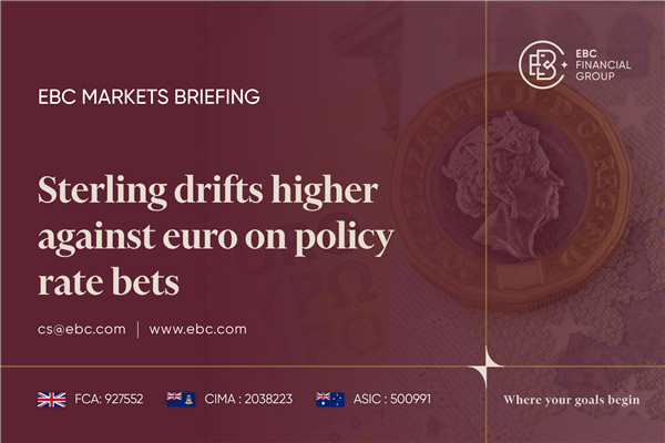 ​Sterling Drifts Higher Against Euro on Policy Rate Bets