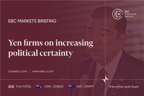 ​Yen Firms on Increasing Political Certainty