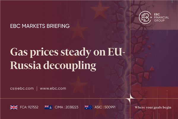 ​Gas prices steady on EU-Russia decoupling