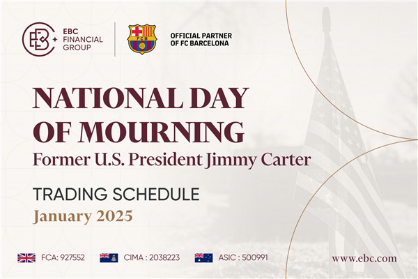 Dia Nacional de Luto pelo ex-presidente dos EUA Jimmy Carter Agenda de Negociações