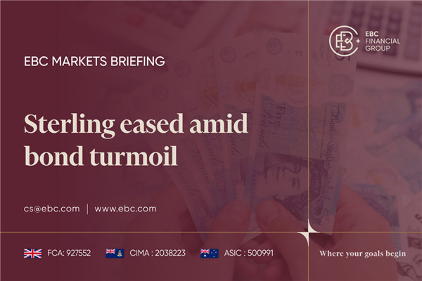 ​Sterling melemah di tengah gejolak obligasi