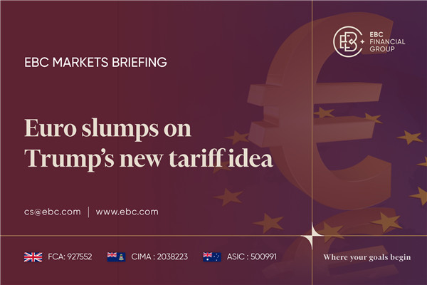 Euro merosot karena gagasan tarif baru Trump
