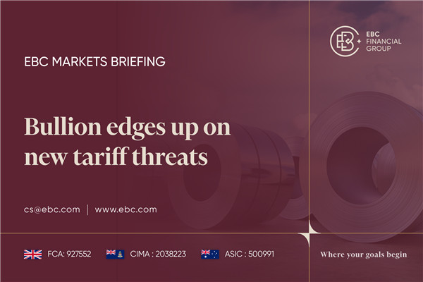 ​Ouro em alta com novas ameaças tarifárias
