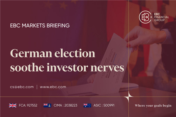​German election soothe investor nerves