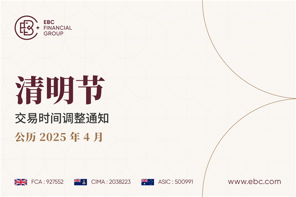 2025年清明节交易时间调整通知