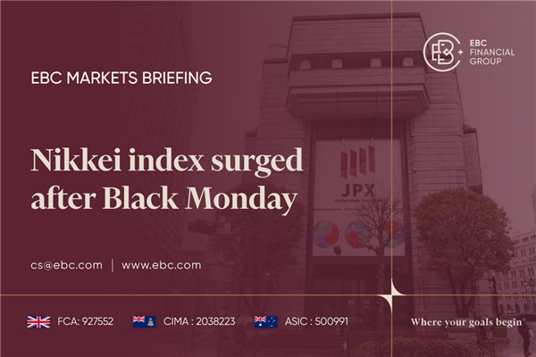 ดัชนี Nikkei พุ่งหลัง Black Monday