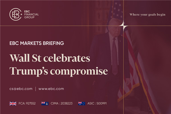 วอลล์สตรีทเฉลิมฉลองการประนีประนอมของทรัมป์