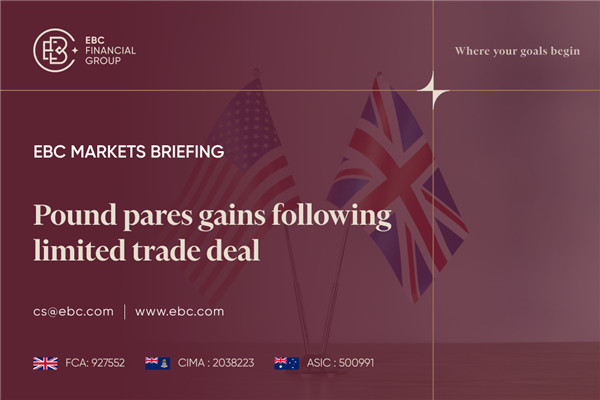 La libra reduce ganancias tras un acuerdo comercial limitado