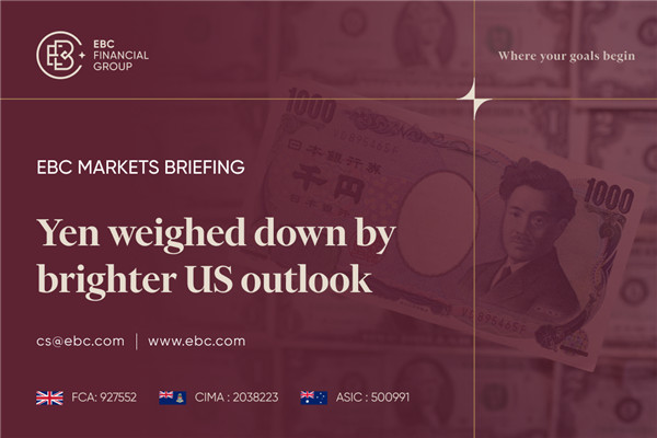 ​Yen weighed down by brighter US outlook
