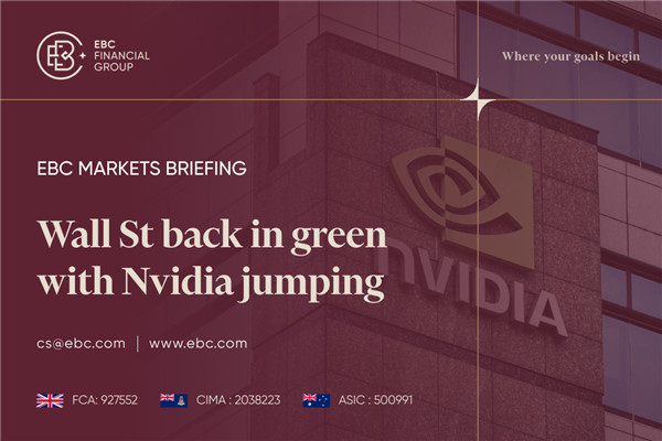 Wall St back in green with Nvidia jumping