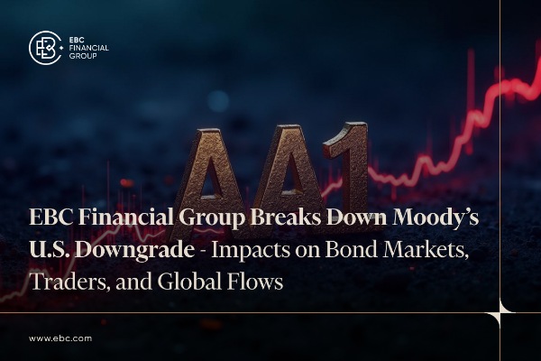 EBC analiza la rebaja de calificación de Moody's para EE. UU.: impacto en los mercados de bonos, los operadores y los flujos globales