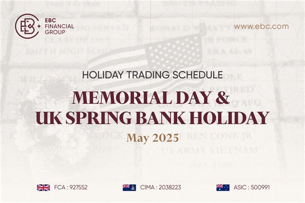 Lịch giao dịch Ngày tưởng niệm và Ngày lễ ngân hàng mùa xuân của Vương quốc Anh