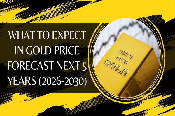 향후 5년간 금 가격 예측: 급등할까, 하락할까?
