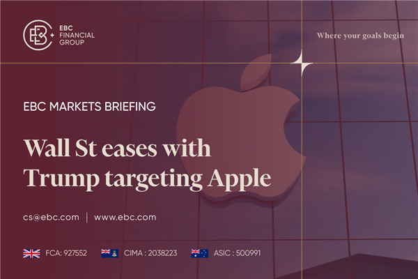 ​Wall St eases with Trump targeting Apple