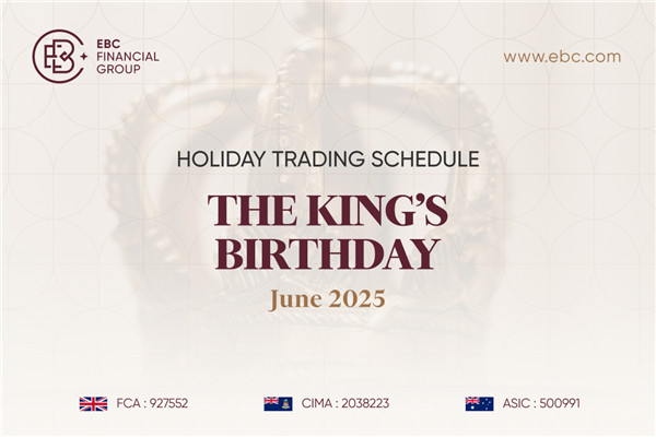 Calendário de Negociações para o Aniversário do Rei na Austrália