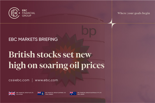 ​British stocks set new high on soaring oil prices