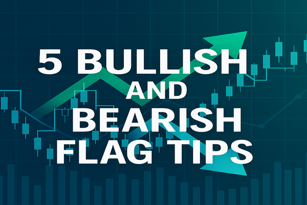 上昇と下降フラッグ|トレーダーのための5つのヒント