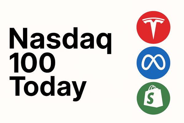 Nasdaq 100 hoy: TSLA +8,23%, META +2,37% y más