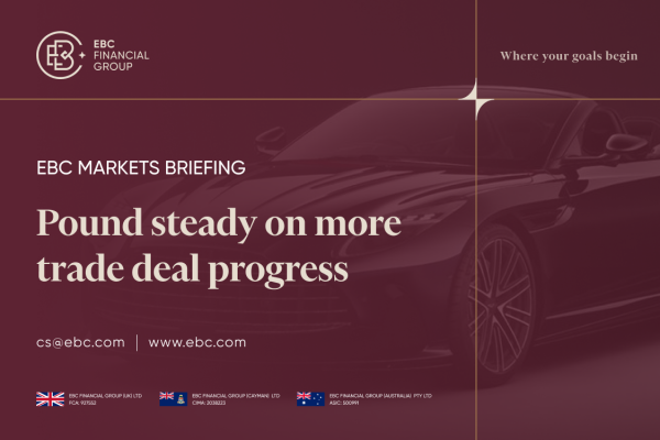 ปอนด์ทรงตัวจากความคืบหน้าในการเจรจาการค้าเพิ่มเติม