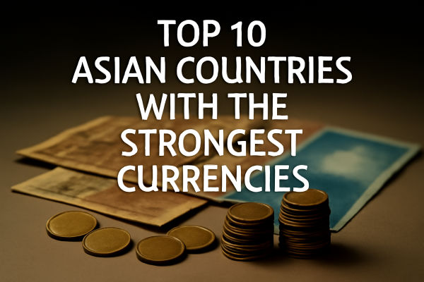 10 อันดับประเทศในเอเชียที่มีสกุลเงินที่แข็งแกร่งที่สุดในปี 2025