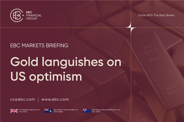 ​Gold languishes on US optimism
