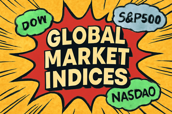 Índices del mercado global: Dow Jones y S&P 500 bajan ligeramente