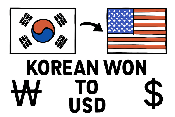 Cómo operar con won coreano y dólares estadounidenses como un profesional