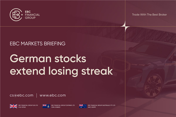 DAX 40 지수, 무역 긴장 속 4거래일 연속 하락…관세 이슈 주목