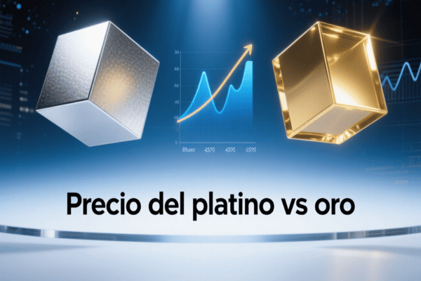 Precio del platino vs oro: ¿Cuál es la mejor inversión en 2025?