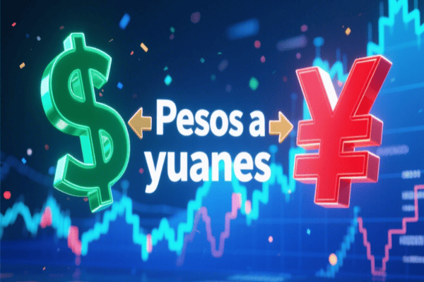 Pesos a yuanes: cómo convertir tu dinero de forma inteligente