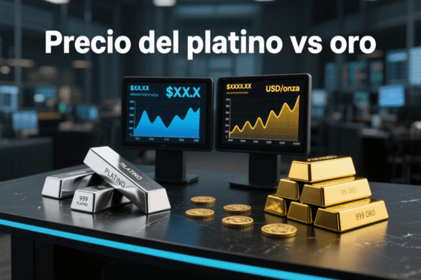Precio del platino vs oro: evolución y oportunidades de inversión